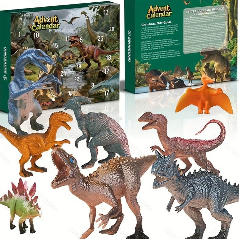 Kids Toys Xmas 2025 - 2025 어드벤트 캘린더 어린이 공룡 장난감