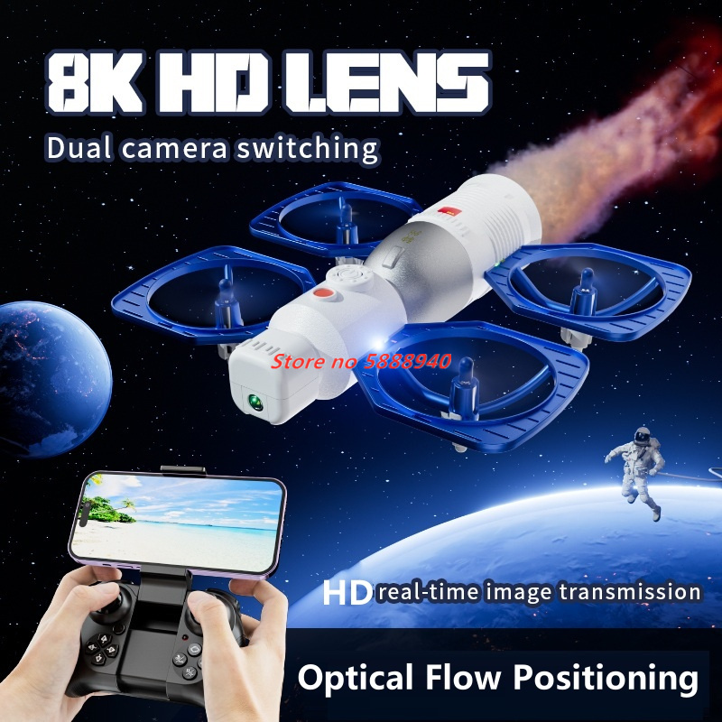 Kids Toys 10 Year Old - 와이파이 FPV 카메라 HD 8K 우주