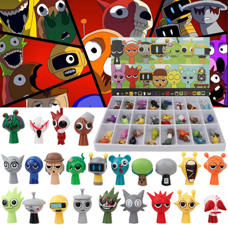 Kids Toys Xmas 2025 - 2025 크리스마스 어드벤트 캘린더 미니 피규어