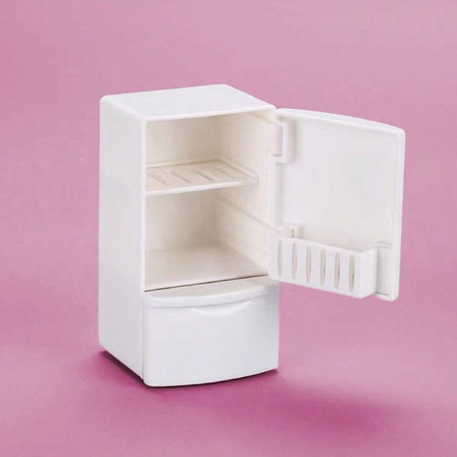 Dollhouse Furniture Set - 미니어처 냉장고: 1/12 미니어처 주방 장면