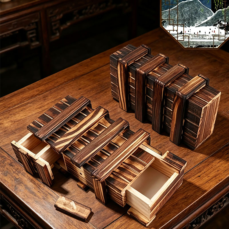 Wooden Puzzle Kids - 클래식 3D 두뇌 티저 나무 퍼즐