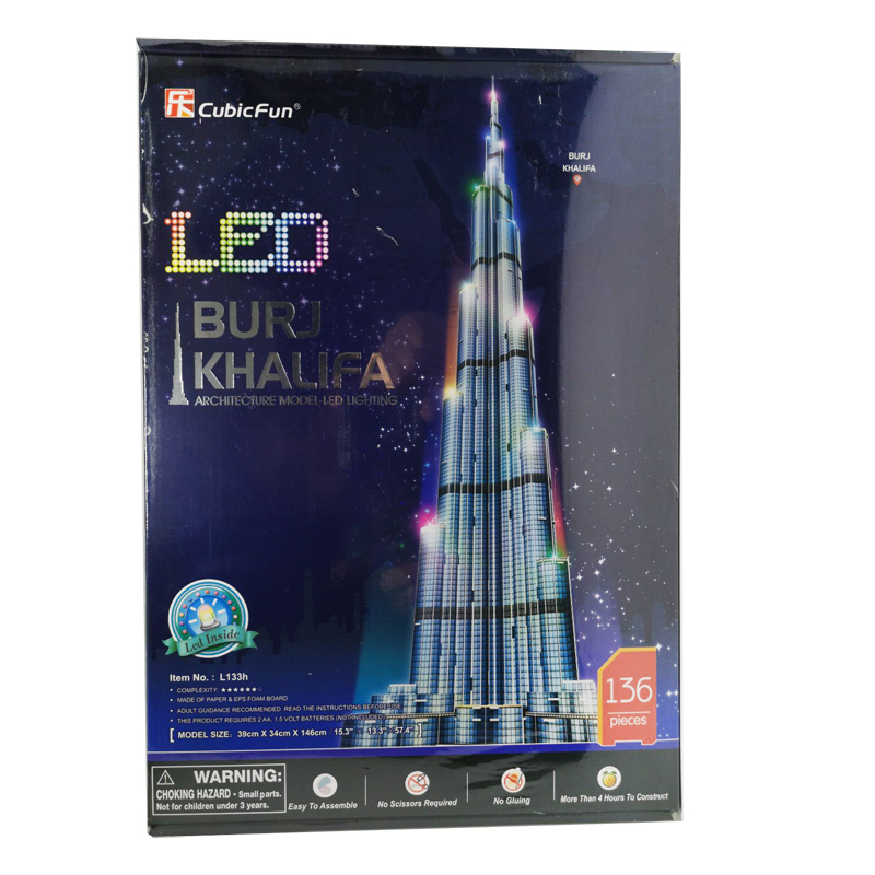 Kids Toys Dubai - 두바이 버즈 칼리파 타워 DIY 빌딩