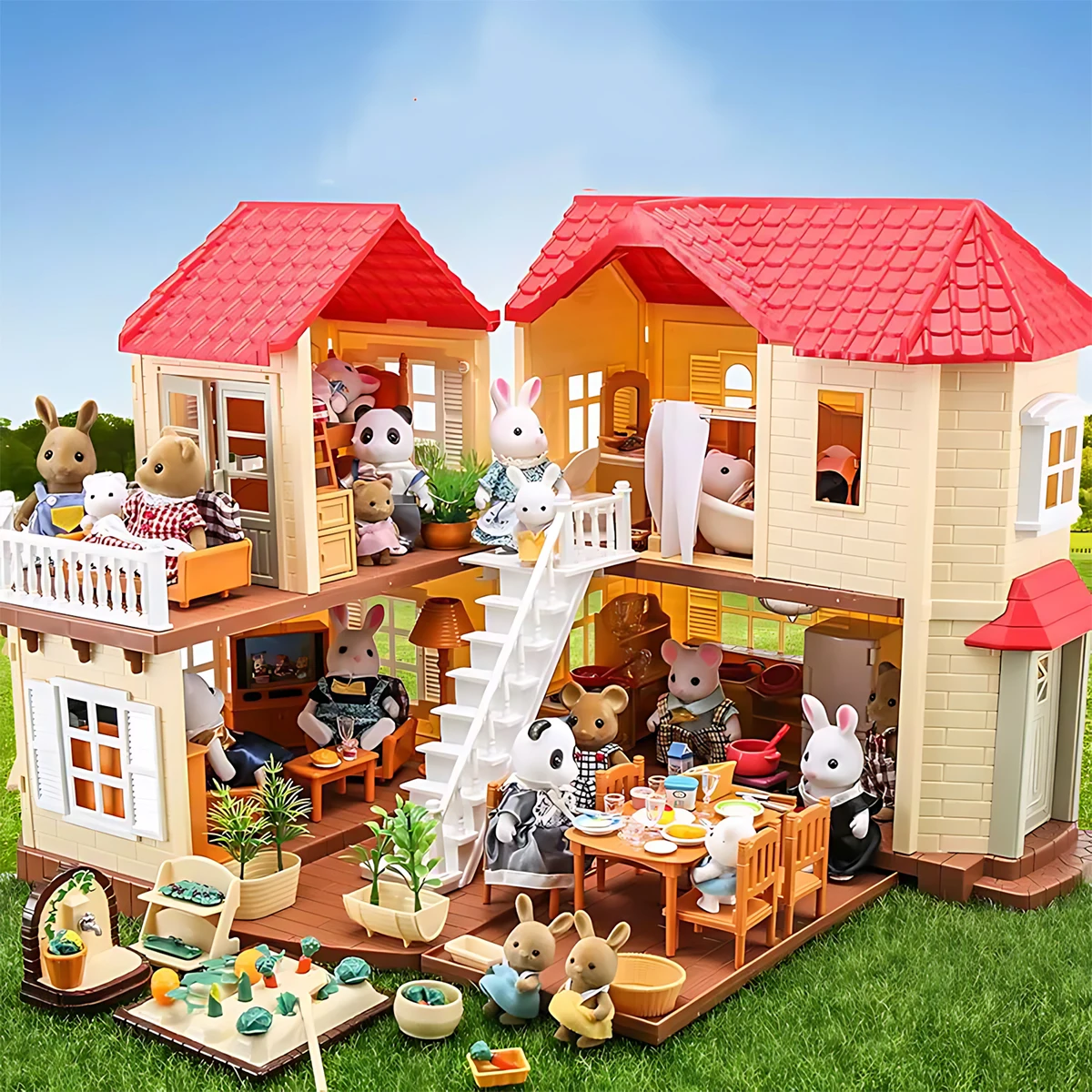 Dollhouse Furniture Set - 미니어처 가구 1:12 인형 집 주방