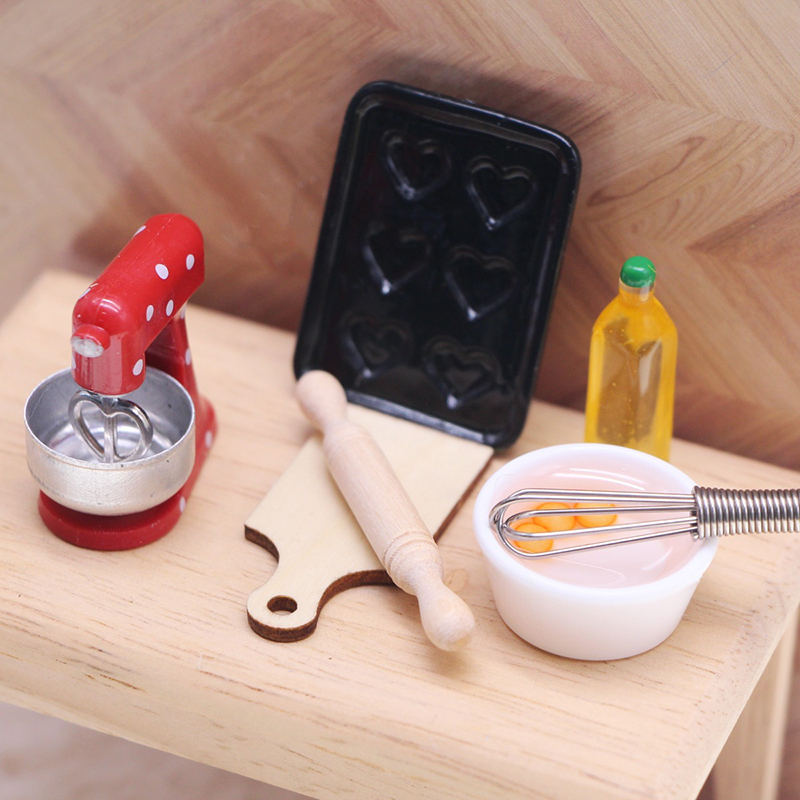 (.) 1:12 DIY 인형 집 미니어처 액세서리 인형 - Dollhouse Furniture Set 리뷰 및 가격