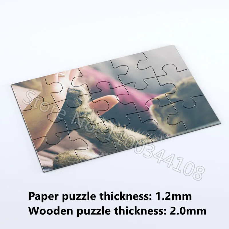 사진 맞춤 퍼즐 300/500/1000 조각 개인화된  - Wooden Puzzle Kids 리뷰 및 가격
