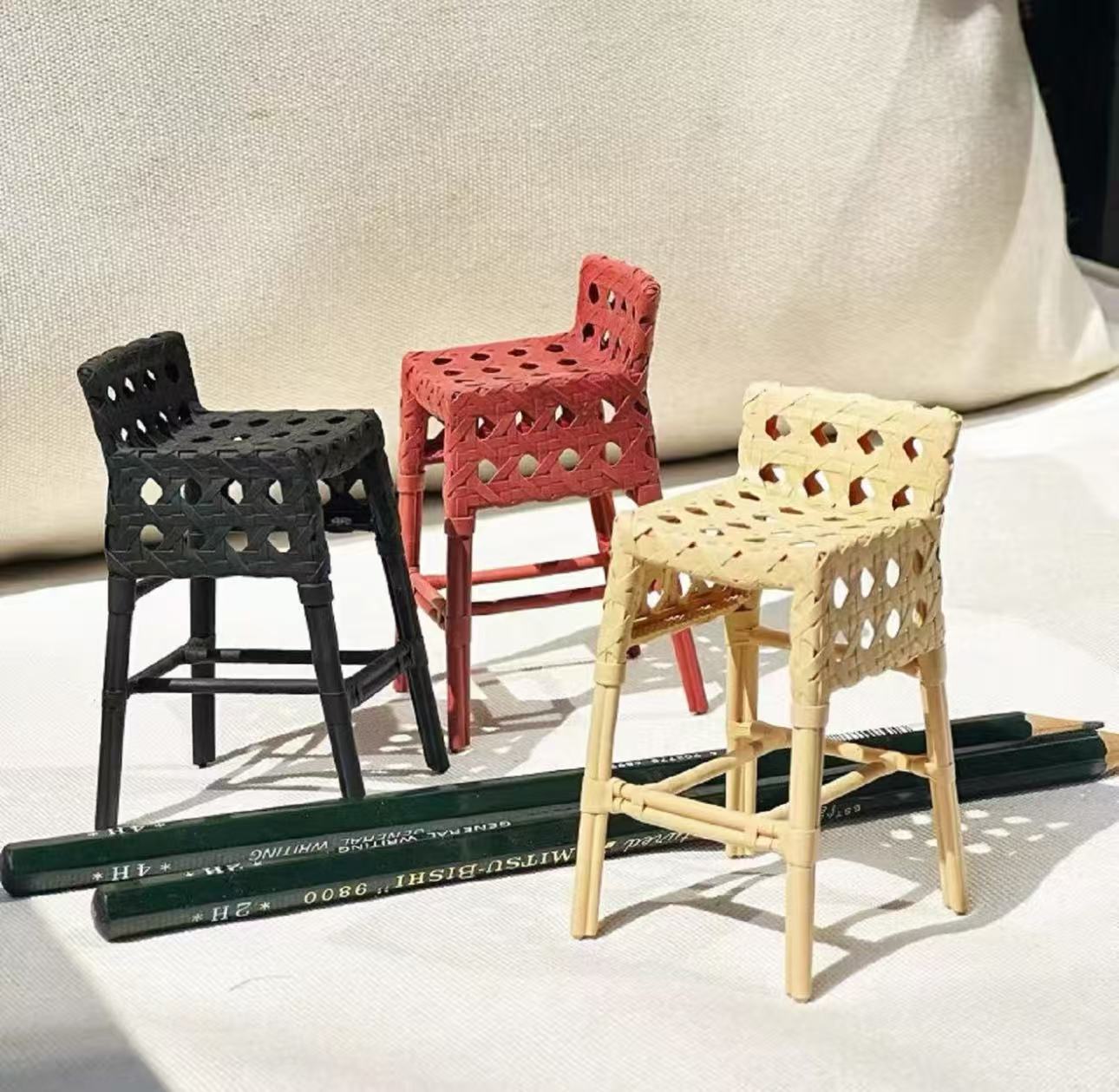 1/12 스케일 빈티지 윈저 의자 세트 2Pcs 소형  - Dollhouse Furniture Set 리뷰 및 가격