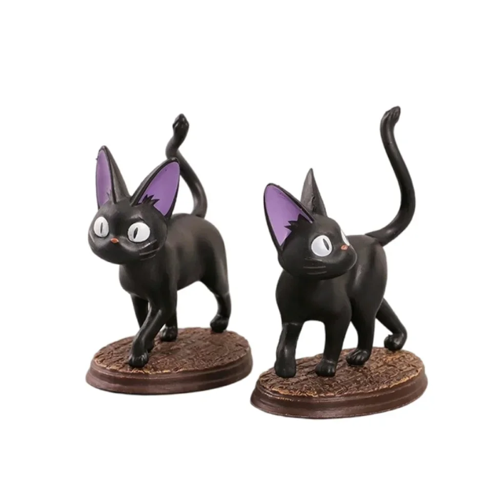 6개 세트 만화 검은 고양이 지지 피규어 PVC 액션  - Kids Toys Jiji 리뷰 및 가격