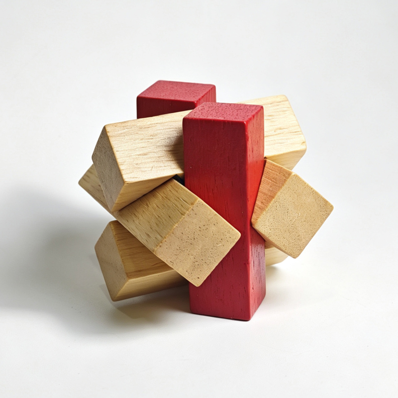 성인과 어린이를 위한 매듭 퍼즐, 나무 두뇌 티저, 논 - Wooden Puzzle Kids 리뷰 및 가격