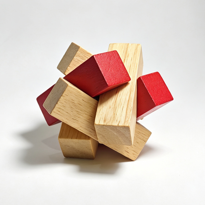 성인과 어린이를 위한 매듭 퍼즐, 나무 두뇌 티저, 논 - Wooden Puzzle Kids 리뷰 및 가격