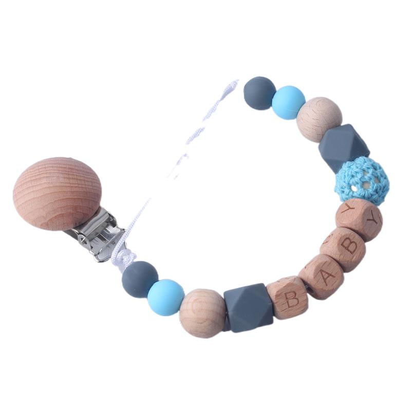 새로운 아기 젖꼭지 클립 맞춤형 이름 Teethers  - Kids Toys New Born 리뷰 및 가격