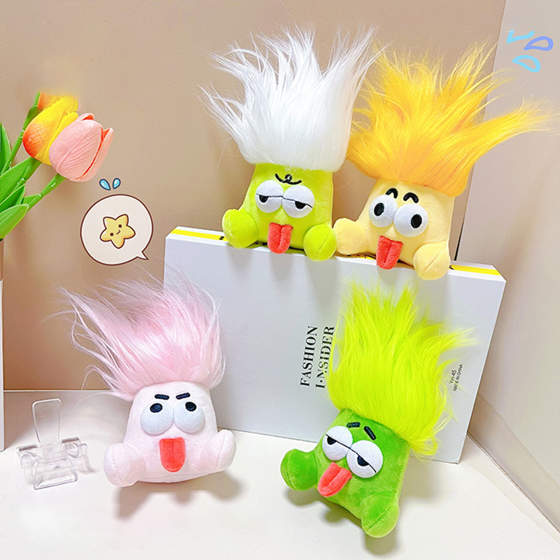만화 튀김 머리 기발한 인형 크리스마스 키체인, 재미있 - Kids Quirky Toys 리뷰 및 가격