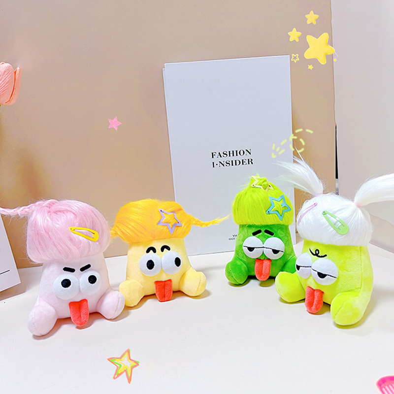만화 튀김 머리 기발한 인형 크리스마스 키체인, 재미있 - Kids Quirky Toys 리뷰 및 가격