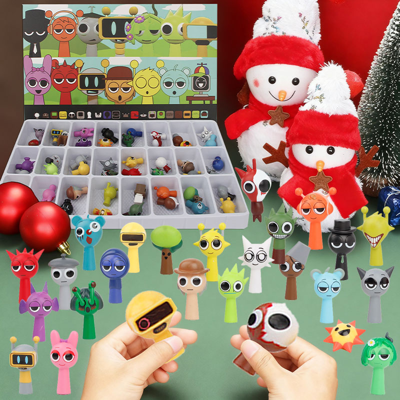 2025 크리스마스 어드벤트 캘린더 미니 피규어 장난감 - Kids Toys Xmas 2025 리뷰 및 가격