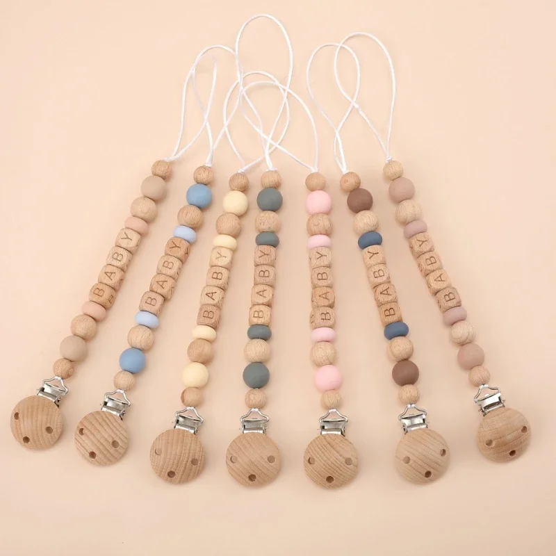 아기 젖꼭지 클립, 맞춤형 이름, 이빨 장난감, 더미  - Kids Toys New Born 리뷰 및 가격