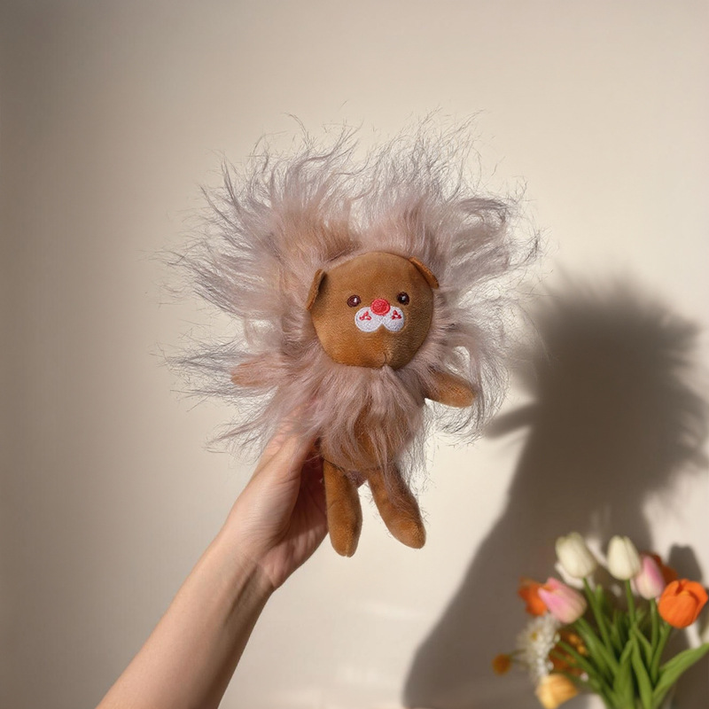 귀여운 작은 사자 인형 키체인 만화 동물 인형 펜던트  - Kids Quirky Toys 리뷰 및 가격