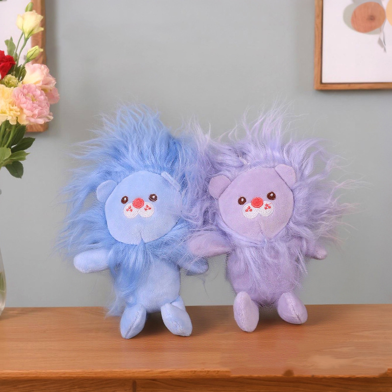귀여운 작은 사자 인형 키체인 만화 동물 인형 펜던트  - Kids Quirky Toys 리뷰 및 가격