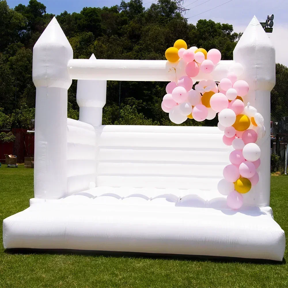 3M/4M 화이트/블랙 풍선 성 바운스 하우스 점프 침 - Kids Toys Rental 리뷰 및 가격