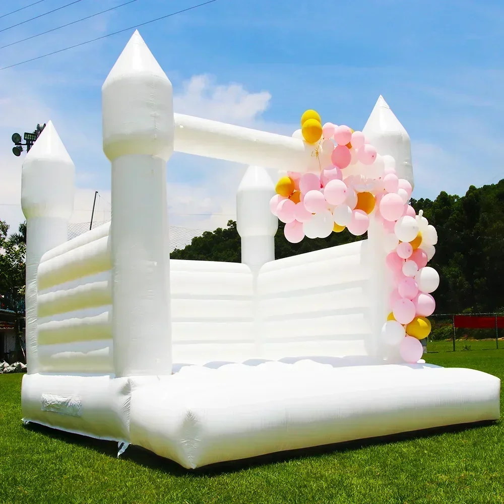 3M/4M 화이트/블랙 풍선 성 바운스 하우스 점프 침 - Kids Toys Rental 리뷰 및 가격