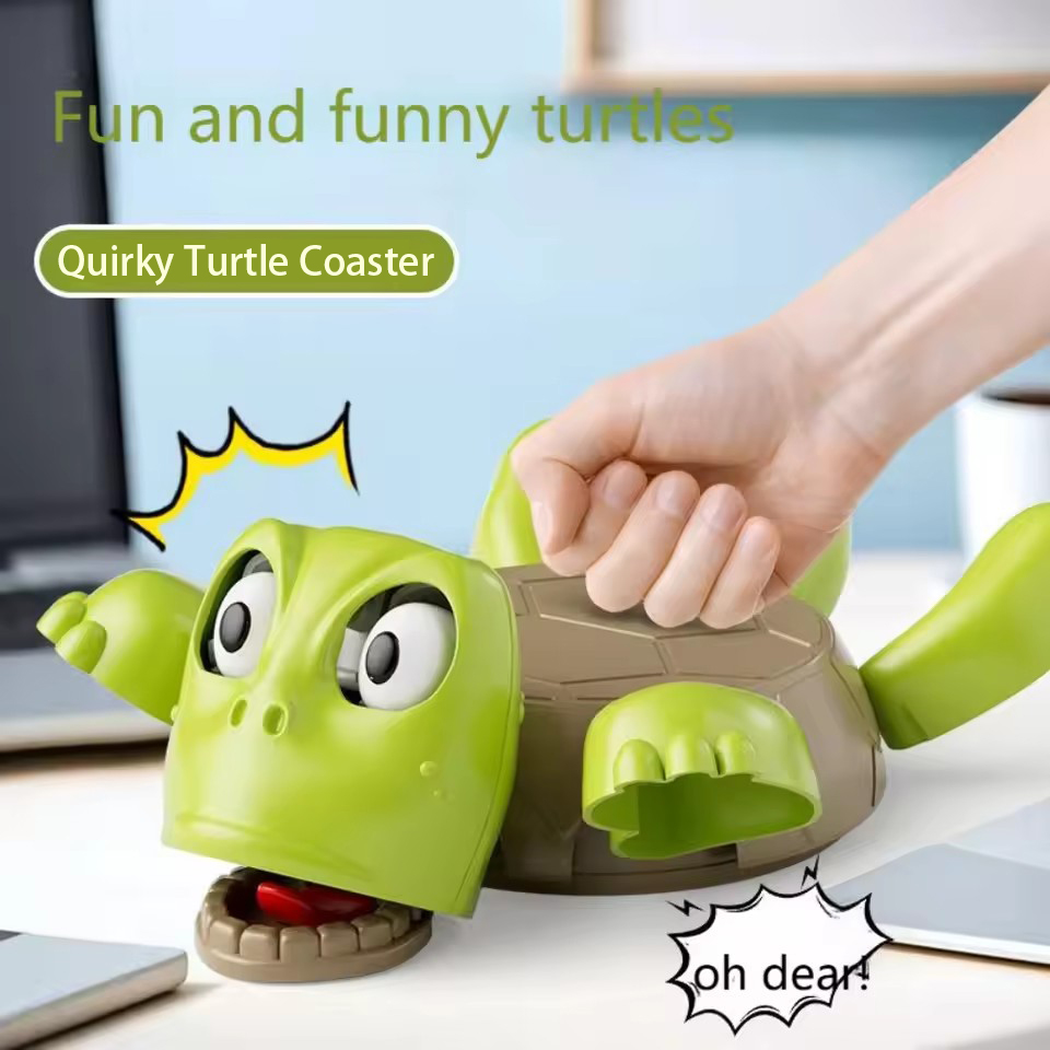 기발한 거북이 코스터 당황한 거북이 절연 코스터 장식  - Kids Quirky Toys 리뷰 및 가격