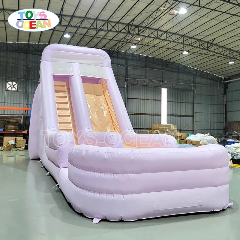 대형 흰색 PVC 풍선 워터 슬라이드, 어린이 야외 파 - Kids Toys Rental 리뷰 및 가격