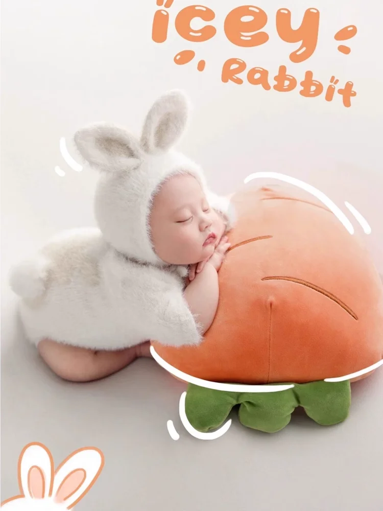 신생아 사진 소품 니트 복장 토끼 인형 아기 코스프레  - Kids Toys New Born 리뷰 및 가격