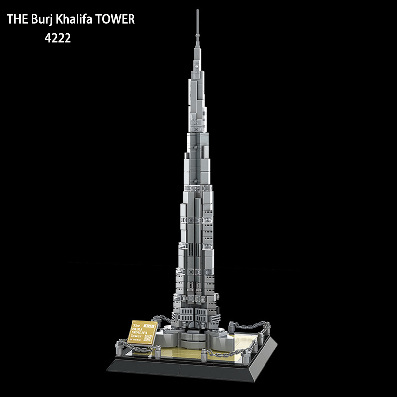 555개 부르즈 칼리파 타워 블록 세트, 성인용 조립  - Kids Toys Dubai 리뷰 및 가격