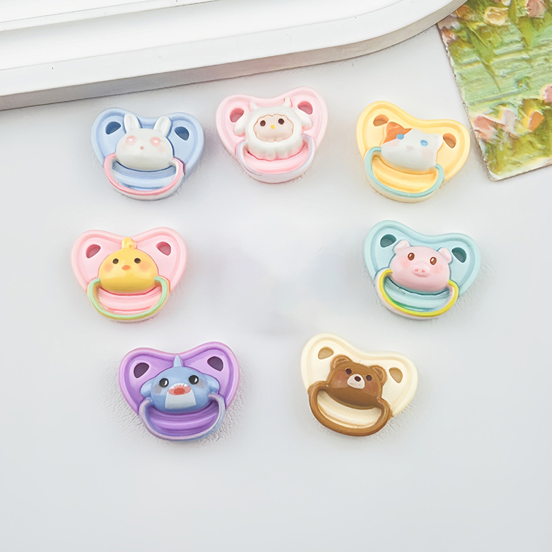 뜨거운 판매.10Pcs 사랑스러운 미니 인형 젖꼭지 놀 - Kids Toys Home 리뷰 및 가격