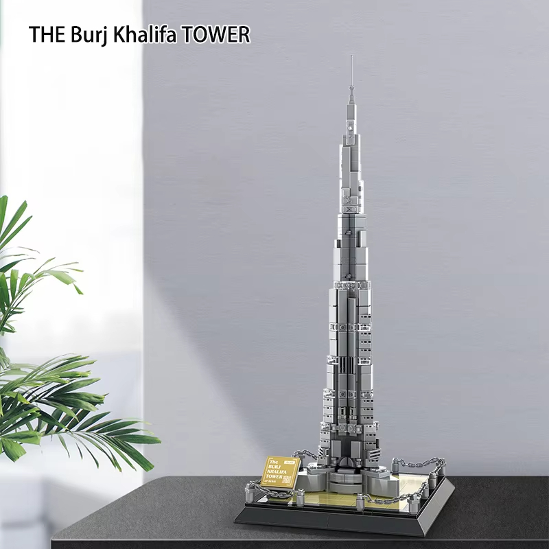 DIY 부르즈 칼리파 타워 미니 빌딩 블록 세트 - 두 - Kids Toys Dubai 리뷰 및 가격