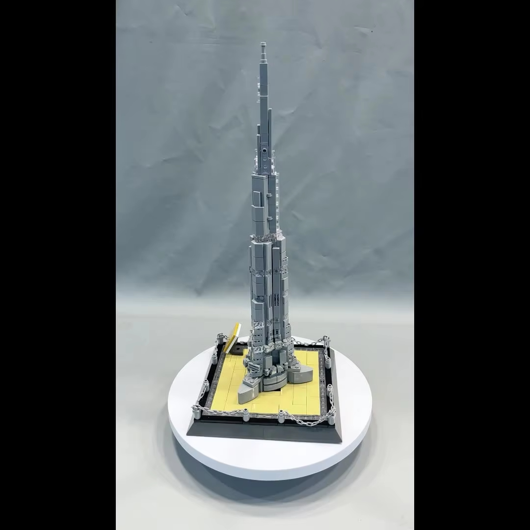 DIY 부르즈 칼리파 타워 미니 빌딩 블록 세트 - 두 - Kids Toys Dubai 리뷰 및 가격