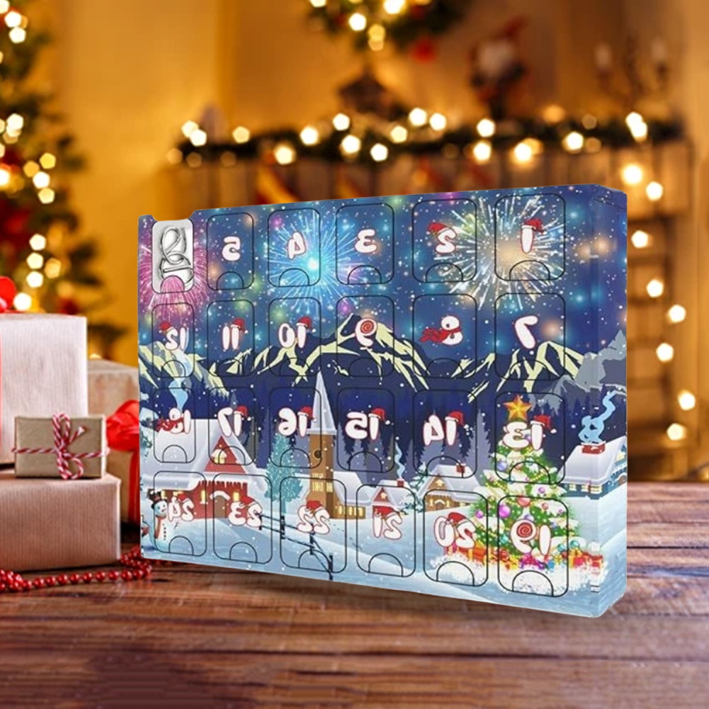2025 금속 루반 잠금 퍼즐 장난감 강림절 달력 키트 - Kids Toys Xmas 2025 리뷰 및 가격