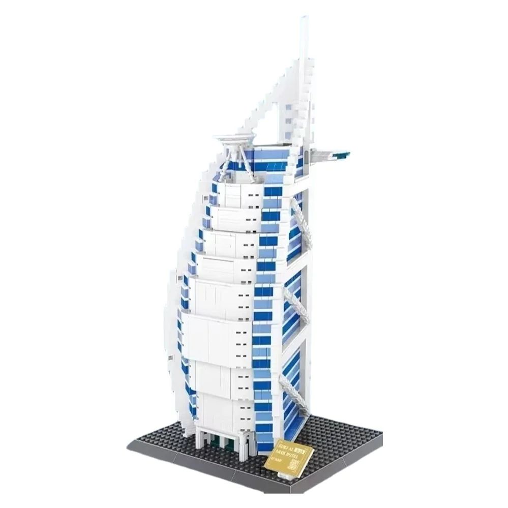 1306pcs 부르잘 아랍 호텔 두바이 건축 블록 모델 - Kids Toys Dubai 리뷰 및 가격