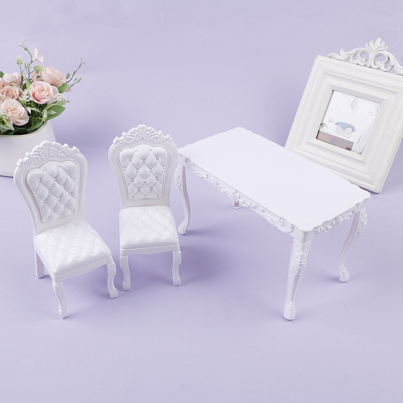 인형의 집 1:6 주방 가구 식탁 의자 컴퓨터 사무실  - Dollhouse Furniture Set 리뷰 및 가격