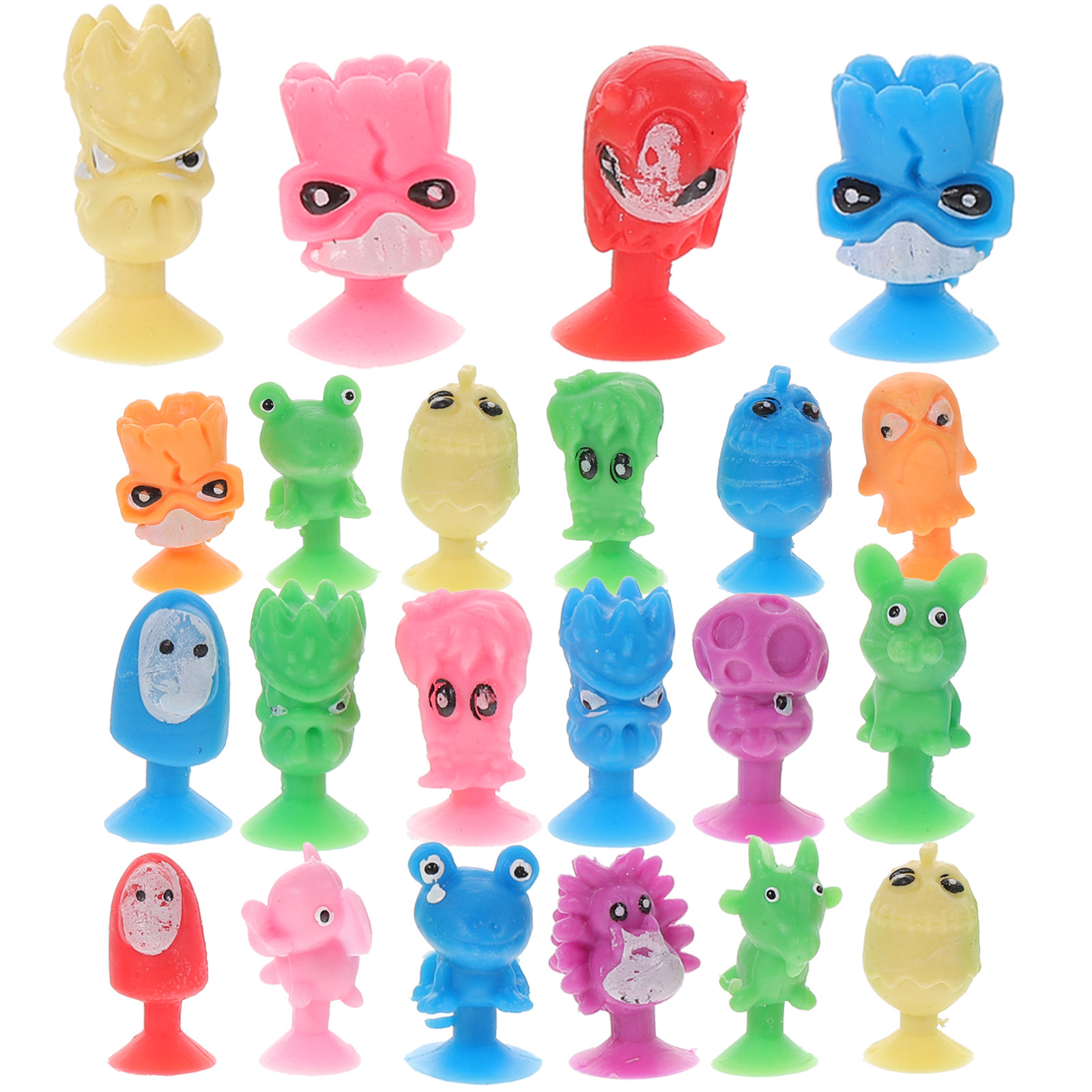 24Pcs 어린이를위한 만화 플라스틱 미니 동물 빨판  - Kids Toys Home 리뷰 및 가격
