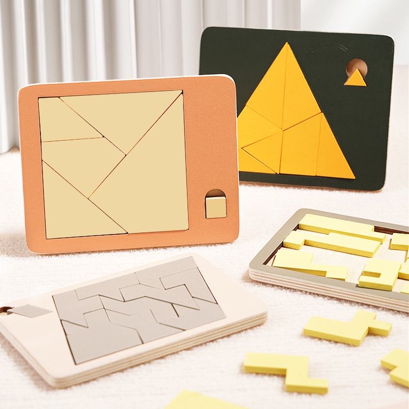 나무 기하학 퍼즐 도전 불가능한 두뇌 연소 감압 IQ  - Wooden Puzzle Kids 리뷰 및 가격