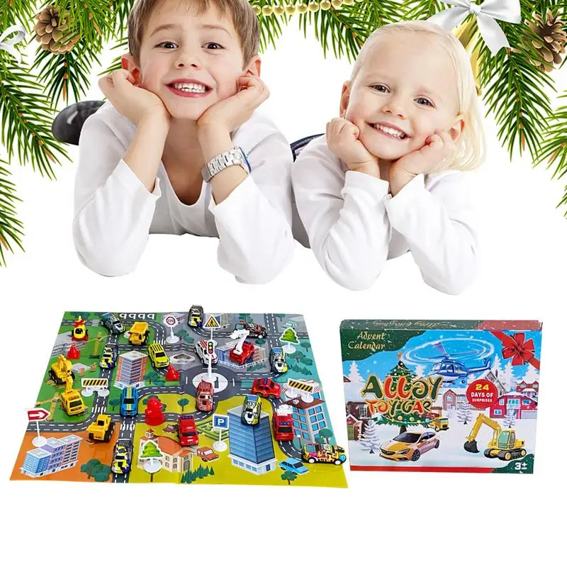 24개 자동차 장난감 세트 크리스마스 어드벤트 캘린더  - Kids Toys Xmas 2025 리뷰 및 가격