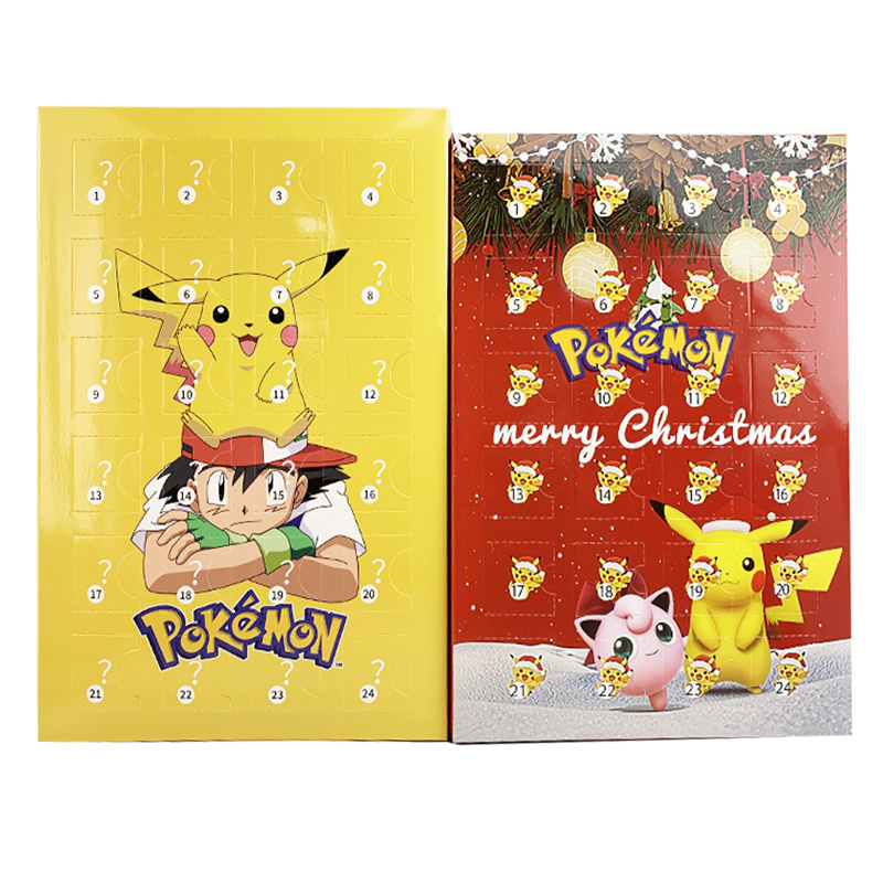 포켓몬 출현 달력 상자 2024 메리 크리스마스 녹색  - Kids Toys Xmas 2025 리뷰 및 가격