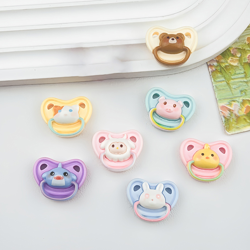 10Pcs 사랑스러운 미니 인형 젖꼭지 놀이 집 용품  - Kids Toys Home 리뷰 및 가격