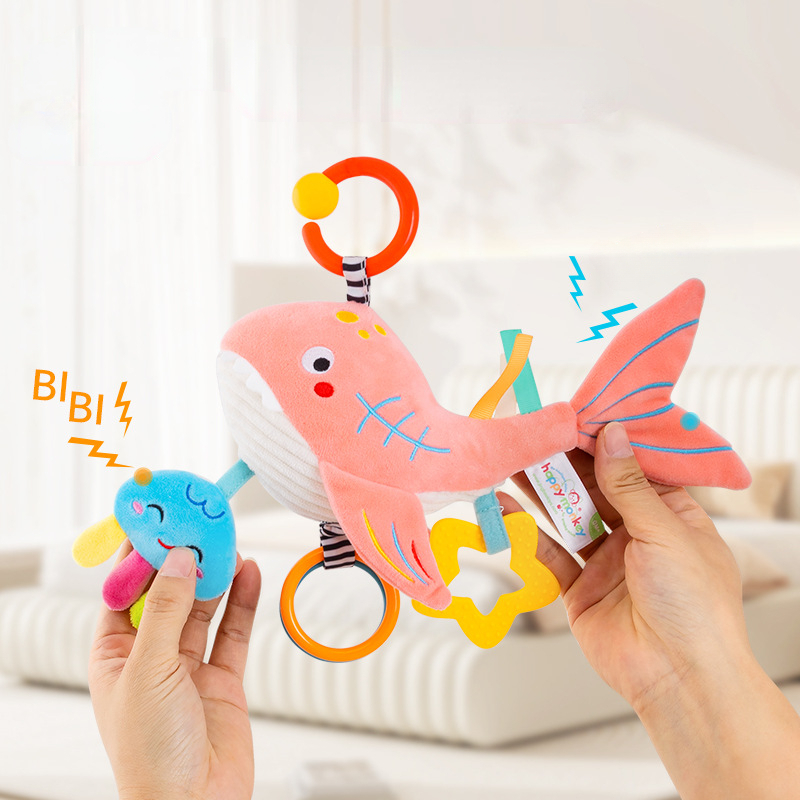 신생아 유아 부드러운 플러시 장난감 Teether 딸랑 - Kids Toys New Born 리뷰 및 가격