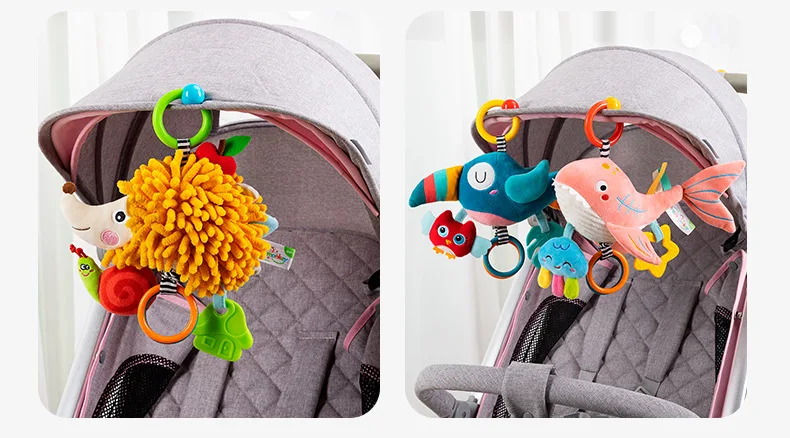 신생아 유아 부드러운 플러시 장난감 Teether 딸랑 - Kids Toys New Born 리뷰 및 가격