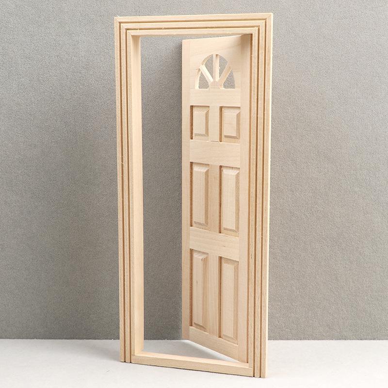 1 세트 가구 액세서리 1/12 목재 무도색 6패널 도 - Dollhouse Furniture Set 리뷰 및 가격