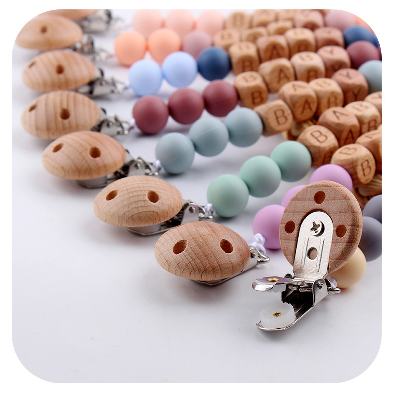 새로운 아기 젖꼭지 클립 개인화 된 이름 치아 장난감  - Kids Toys New Born 리뷰 및 가격
