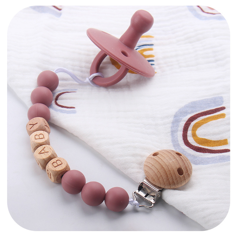 새로운 아기 젖꼭지 클립 개인화 된 이름 치아 장난감  - Kids Toys New Born 리뷰 및 가격